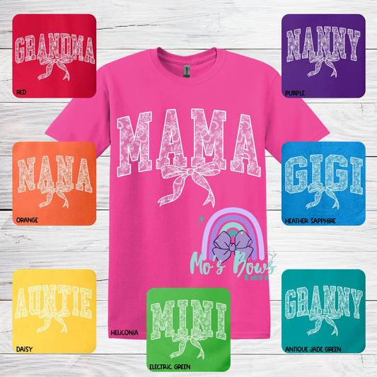 Lace Name Apparel