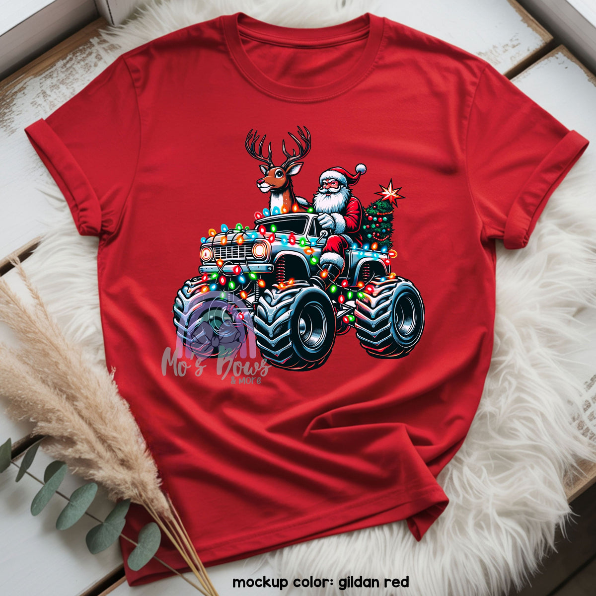 Monster Truck Santa