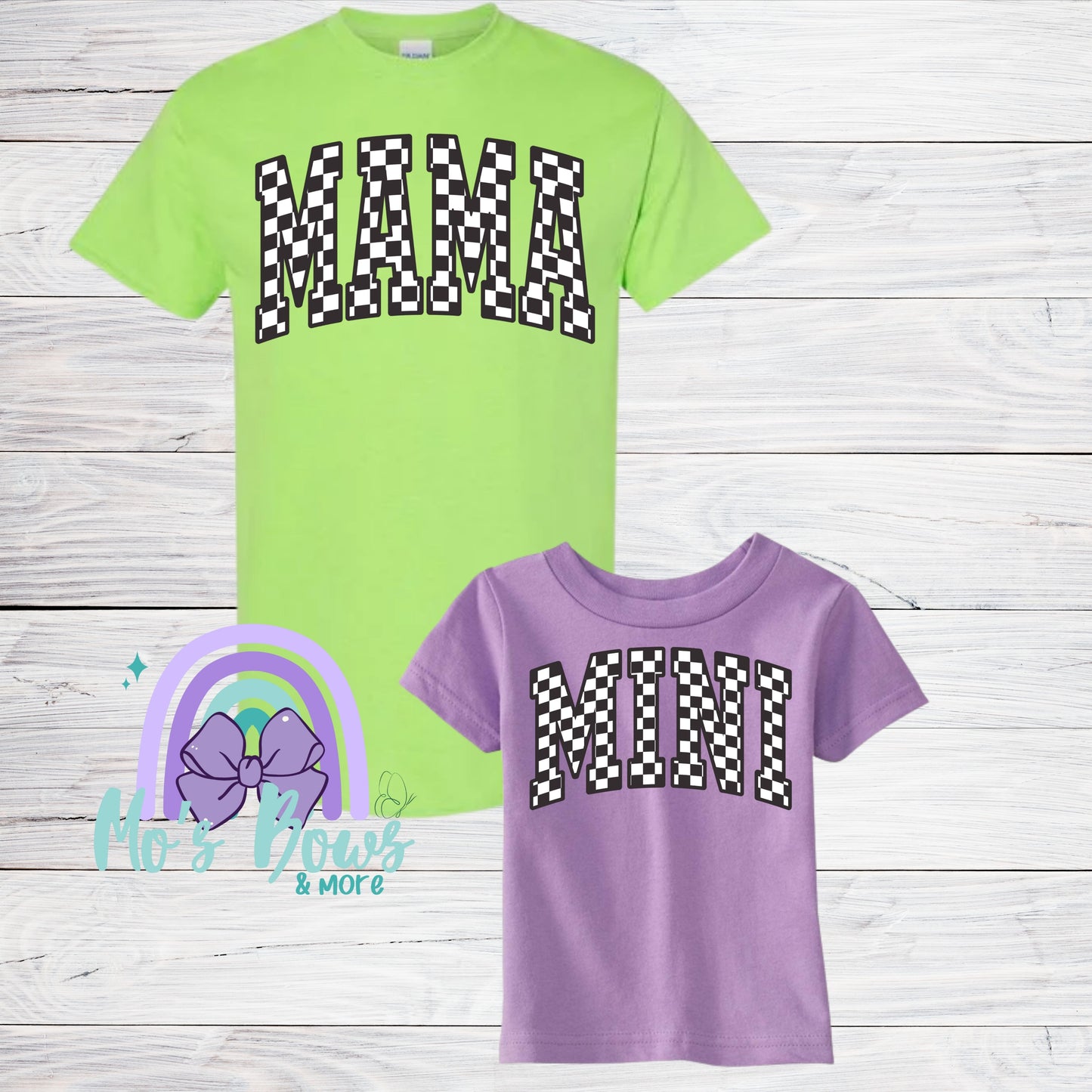 Mama/Mini Checkered