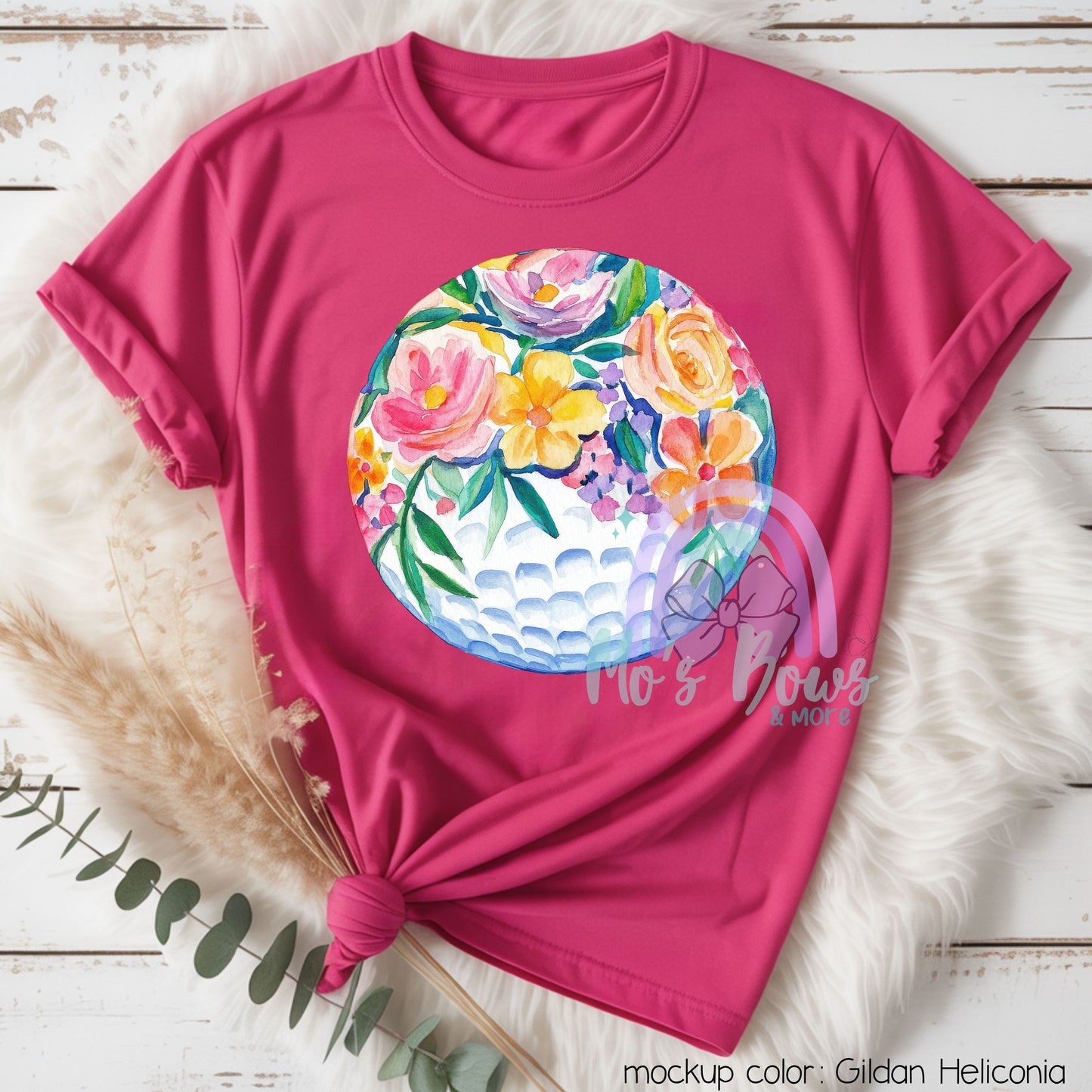 Floral Golf Ball