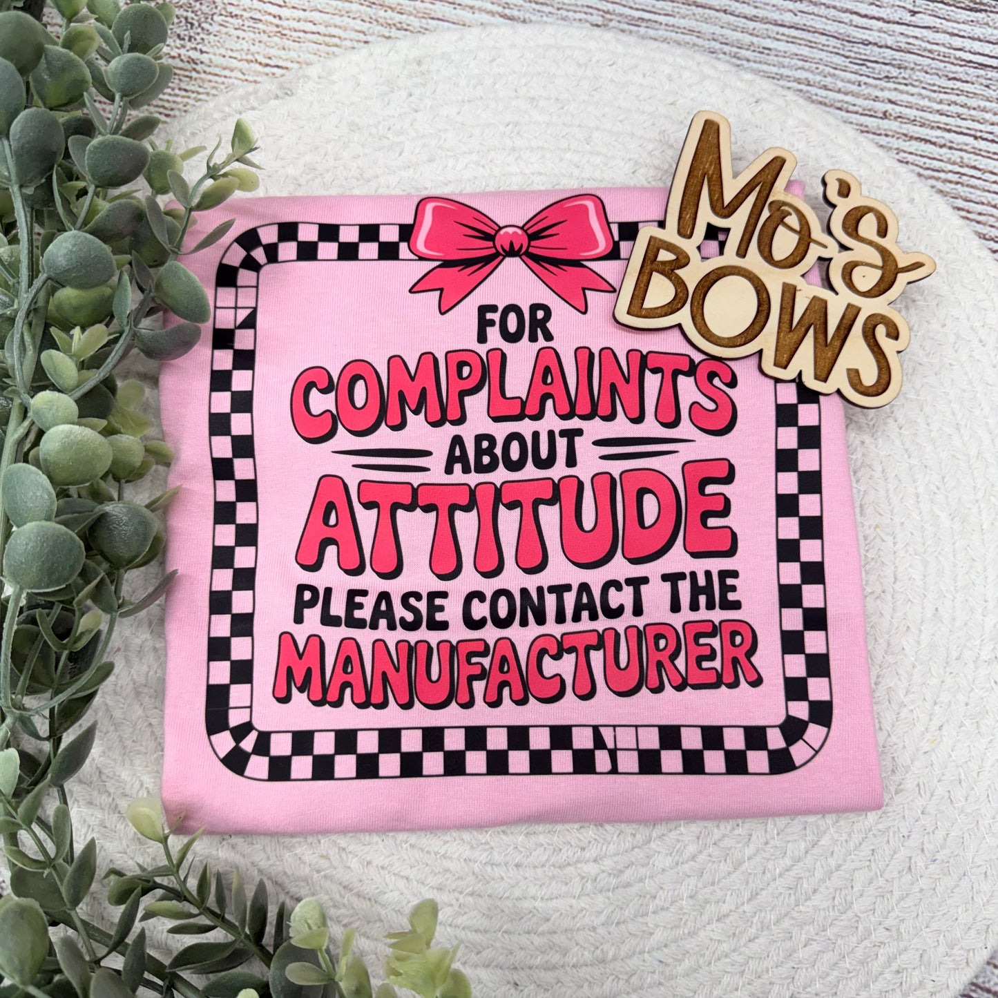 Complaints on Attitude