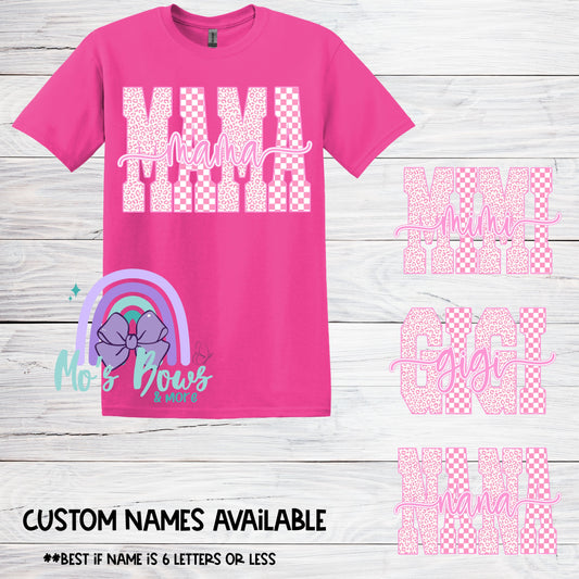 Checks & Cheetah Names