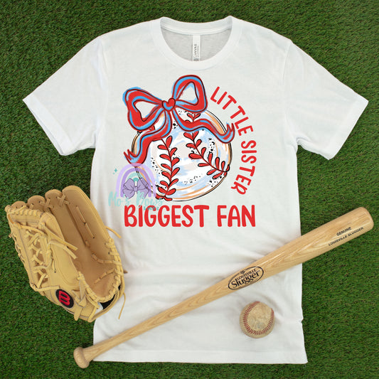 Little Sister, Biggest Fan Baseball