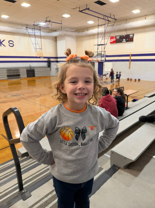 Little Sister, Biggest Fan 🏀