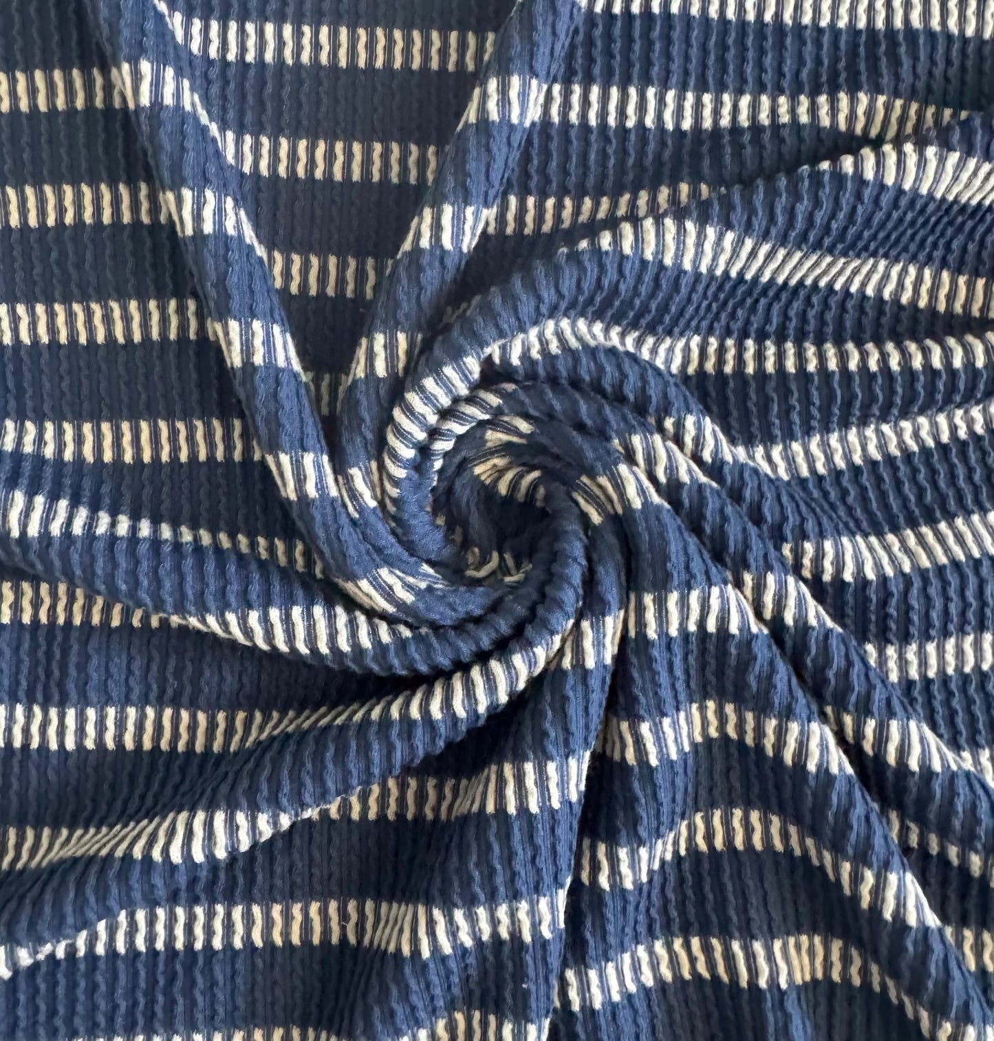 Demim Striped Rib