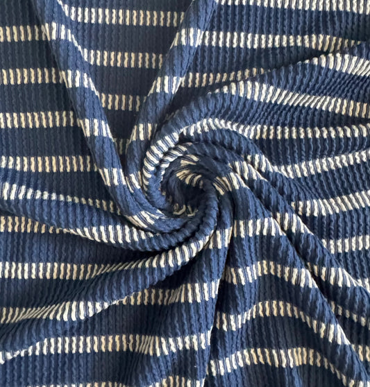 Demim Striped Rib