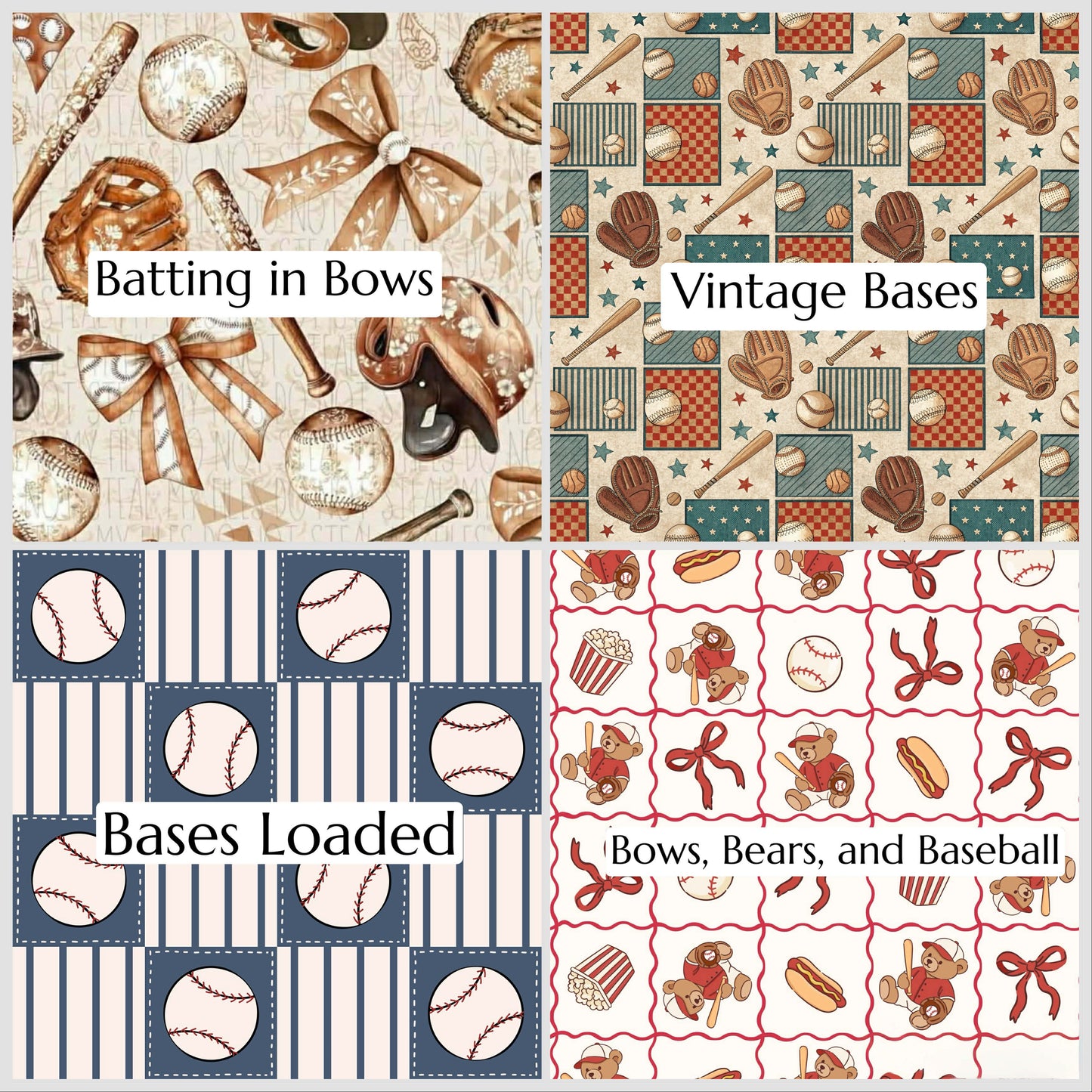 DOT Collab- Batter Up Bows