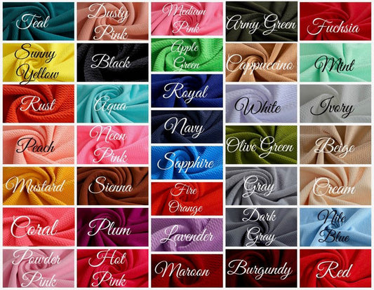Solids (bullet fabric)